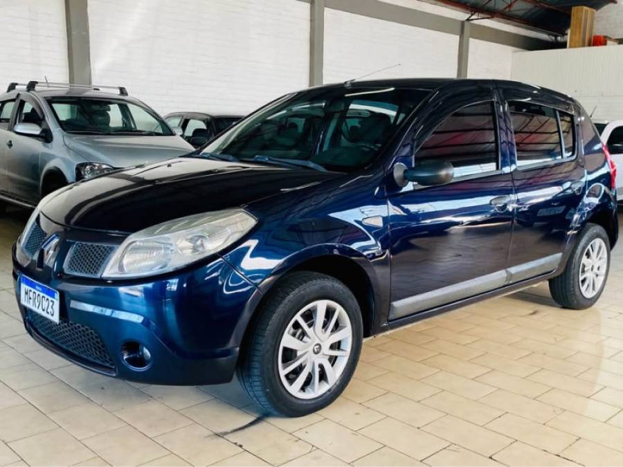 RENAULT - SANDERO - 2009/2009 - Azul - R$ 27.990,00