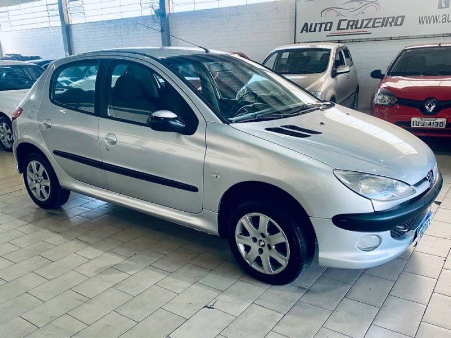 PEUGEOT - 206 - 2008/2008 - Prata - R$ 15.990,00