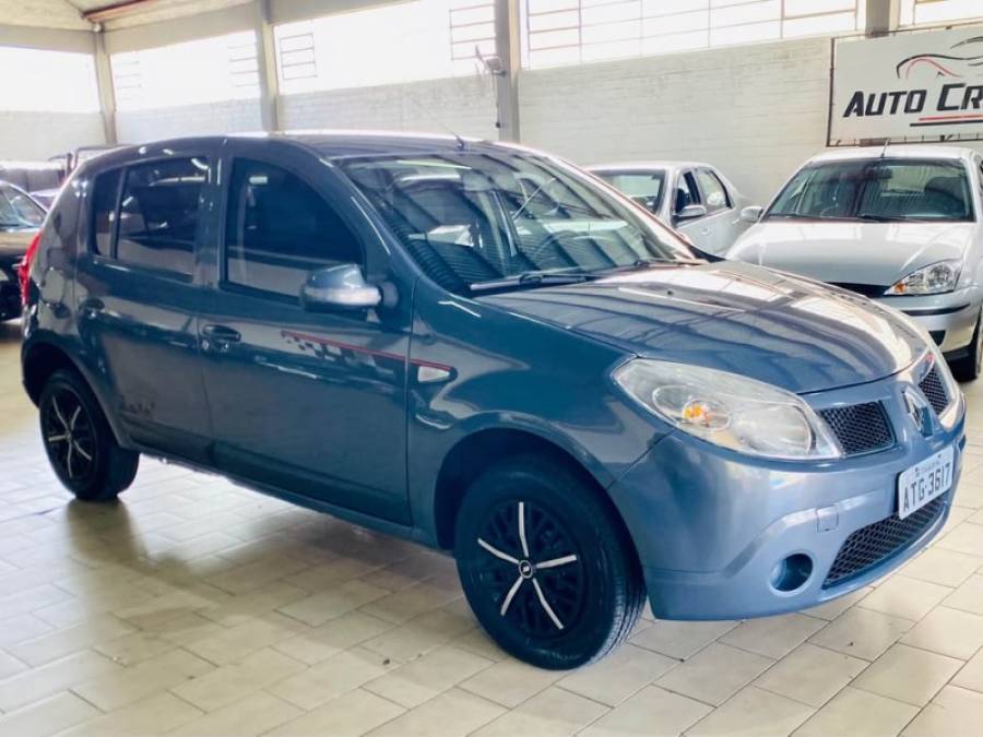 RENAULT - SANDERO - 2010/2011 - Cinza - R$ 29.990,00