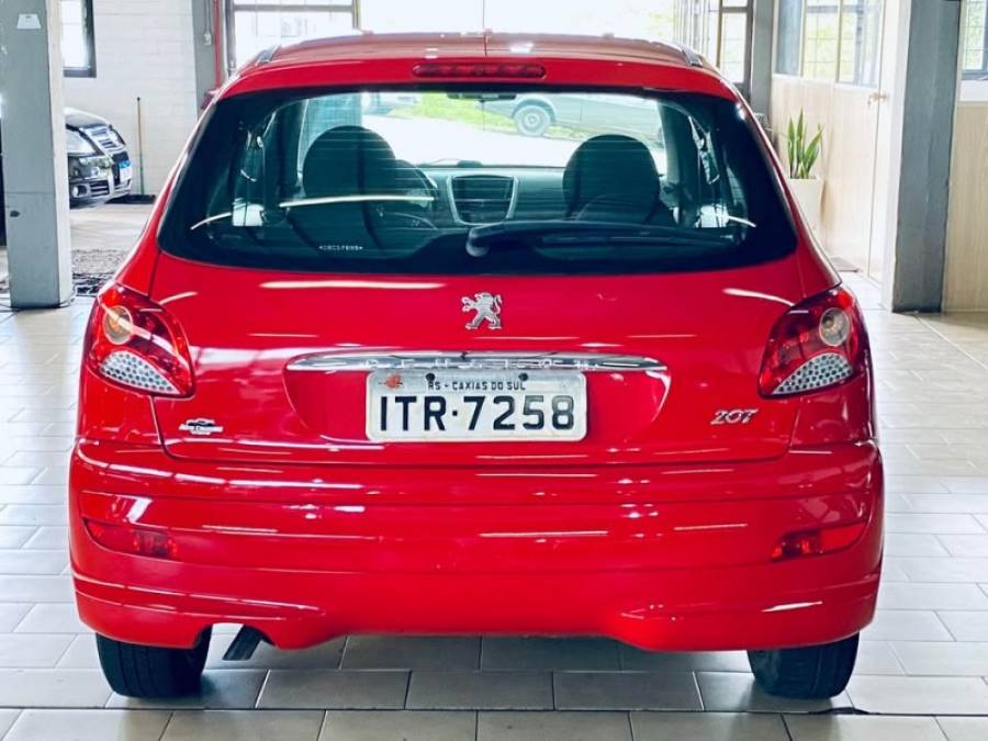 PEUGEOT - 207 - 2012/2013 - Vermelha - R$ 21.990,00