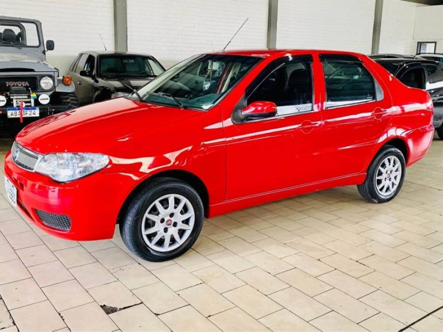 FIAT - SIENA - 2005/2005 - Vermelha - R$ 21.990,00