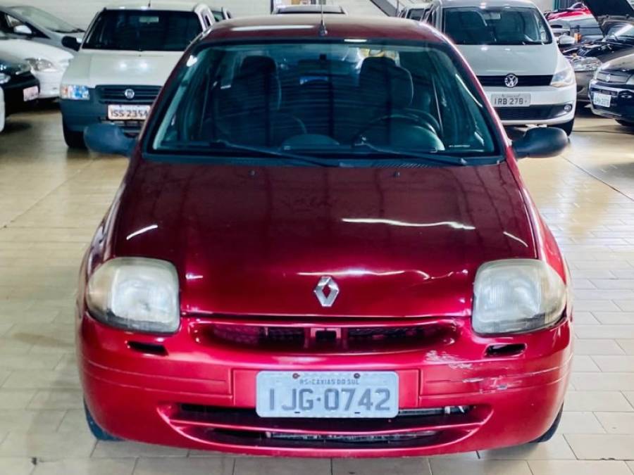 RENAULT - CLIO - 1999/2000 - Vinho - R$ 10.990,00