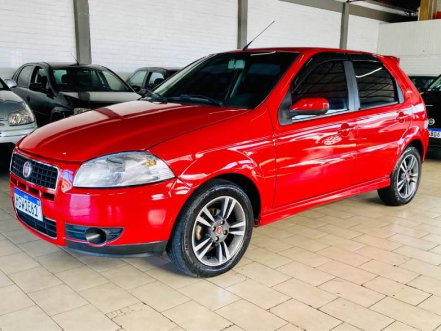 FIAT - PALIO - 2008/2008 - Vermelha - R$ 27.990,00