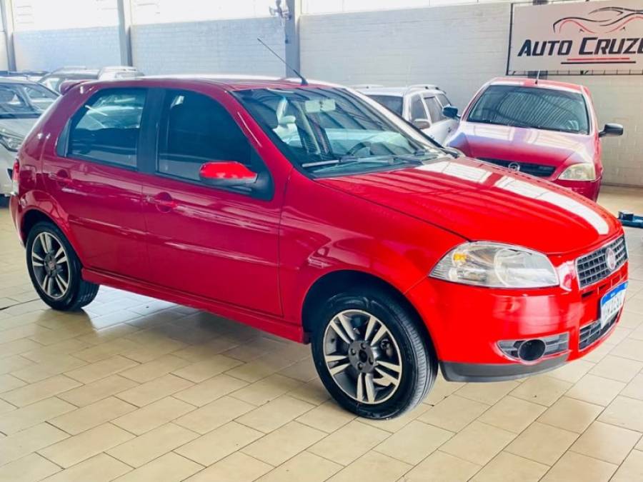 FIAT - PALIO - 2008/2008 - Vermelha - R$ 26.990,00