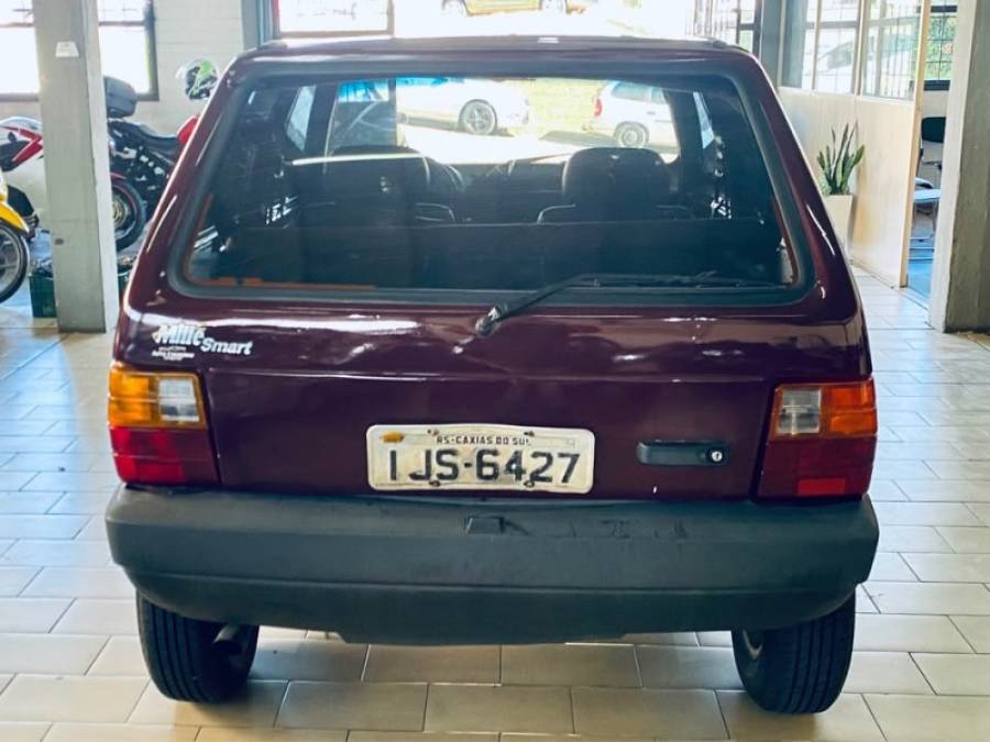 FIAT - UNO - 2000/2001 - Vinho - R$ 10.990,00