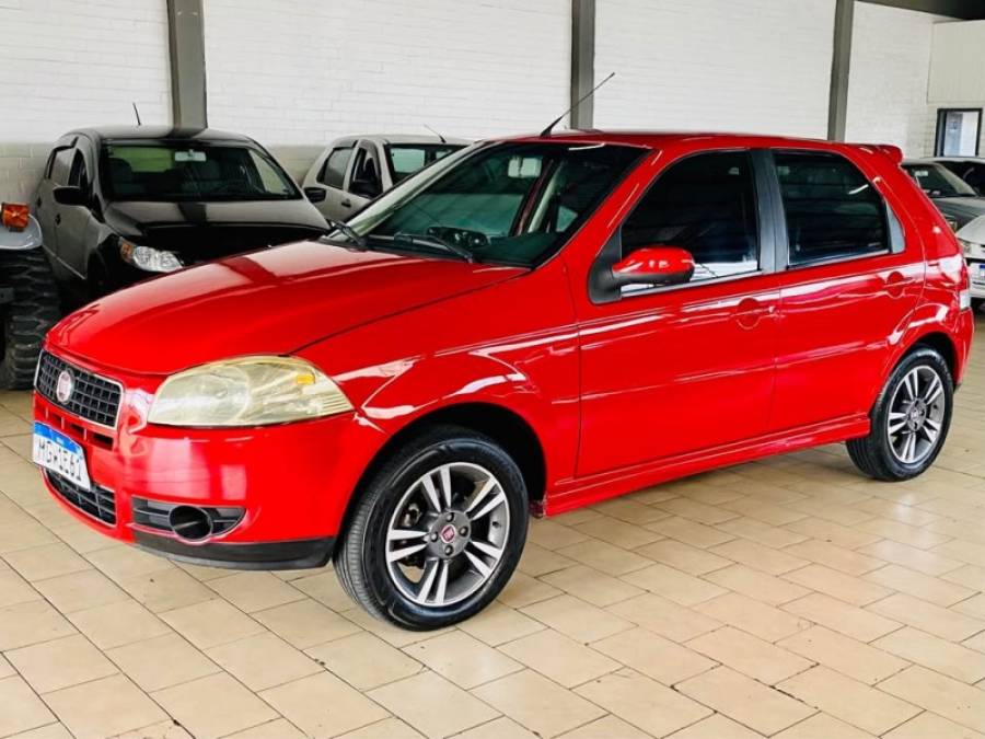 FIAT - PALIO - 2008/2008 - Vermelha - R$ 26.990,00