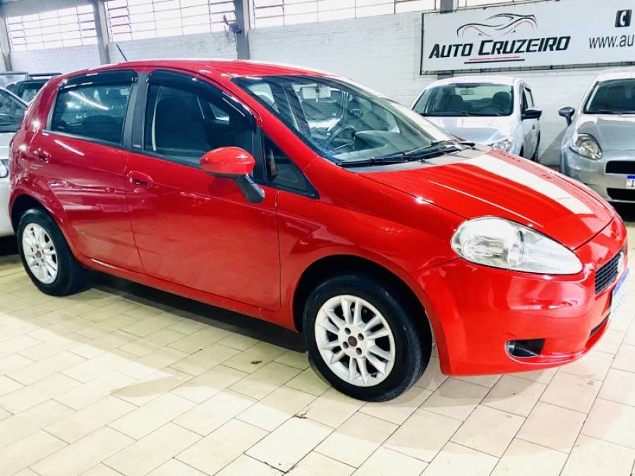 FIAT - PUNTO - 2011/2012 - Vermelha - R$ 35.990,00