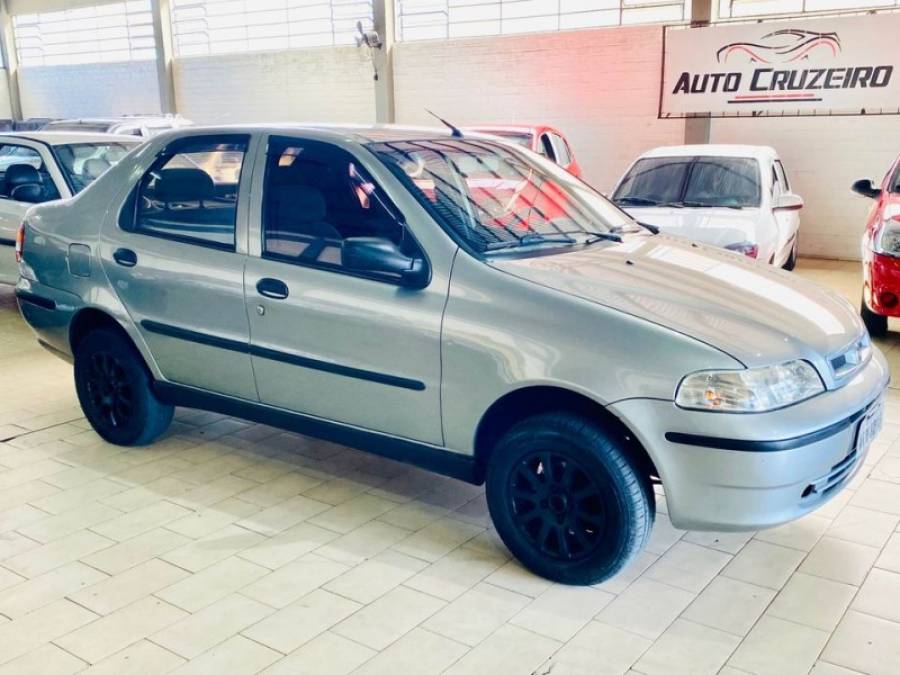 FIAT - SIENA - 2004/2004 - Cinza - R$ 14.990,00