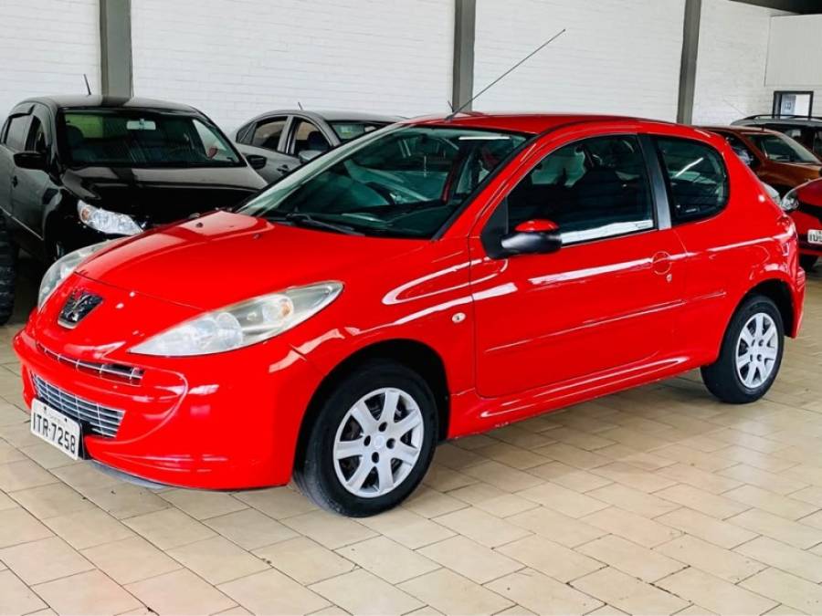 PEUGEOT - 207 - 2012/2013 - Vermelha - R$ 21.990,00