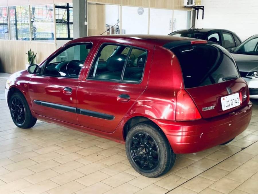 RENAULT - CLIO - 1999/2000 - Vinho - R$ 10.990,00