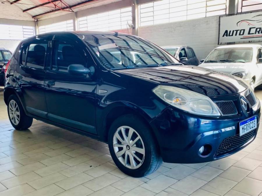 RENAULT - SANDERO - 2009/2009 - Azul - R$ 27.990,00