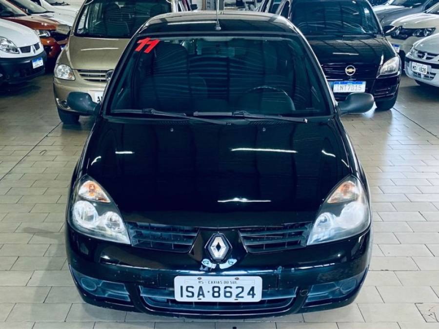 RENAULT - CLIO - 2011/2011 - Preta - R$ 18.990,00