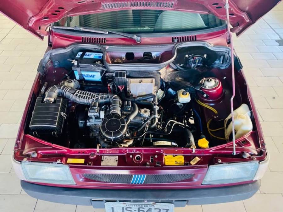 FIAT - UNO - 2000/2001 - Vinho - R$ 10.990,00