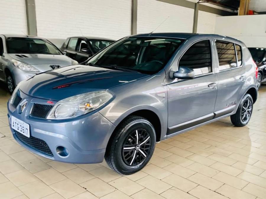 RENAULT - SANDERO - 2010/2011 - Cinza - R$ 29.990,00