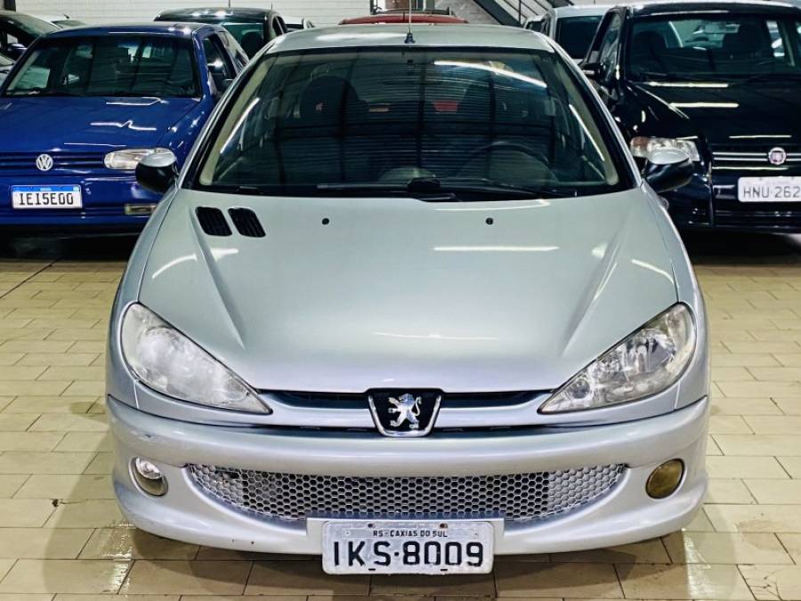 PEUGEOT - 206 - 2002/2002 - Prata - R$ 10.990,00
