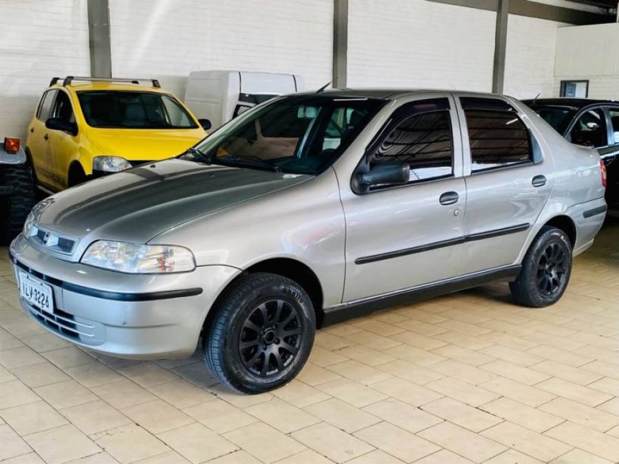 FIAT - SIENA - 2004/2004 - Cinza - R$ 14.990,00