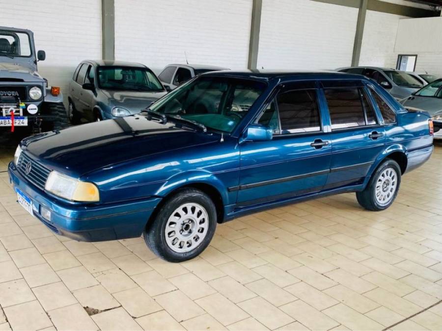 VOLKSWAGEN - SANTANA - 1992/1992 - Azul - R$ 11.800,00